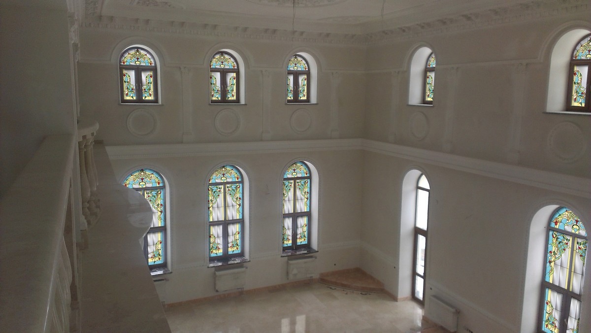Stained glass for windows